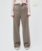 【ベイジ,/BEIGE,】のCORBY / ウエストゴムワイドパンツ Taupe|ID: prp329100004611611 ipo3291000000033452214