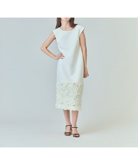 【グレース コンチネンタル/GRACE CONTINENTAL】のフラワーチュール切替ドレス 人気、トレンドファッション・服の通販 founy(ファニー) ファッション Fashion レディースファッション Fashion for Women ワンピース Dresses フォーマル・パーティードレス・結婚式用ドレス Elegant & Casual Dresses おすすめ Recommended / Our Picks イタリア Italy コクーン Cocoon, Cocoon Silhouette ジャケット Jacket, Outerwear スリーブ Sleeve, Long Sleeve / Short Sleeve セットアップ Set-Up, Coordinated Outfit ドッキング Docking, Mixed Material ドレス Dress, One-Piece フレンチ French, French Style 切替 Switching, Contrast Panel 夏 Summer 春 Spring S/S・春夏 SS, Spring/Summer, Warm Season |ID:prp329100004611620