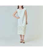 【グレース コンチネンタル/GRACE CONTINENTAL】のフラワーチュール切替ドレス 人気、トレンドファッション・服の通販 founy(ファニー) ファッション Fashion レディースファッション Fashion for Women ワンピース Dresses フォーマル・パーティードレス・結婚式用ドレス Elegant & Casual Dresses おすすめ Recommended / Our Picks イタリア Italy コクーン Cocoon, Cocoon Silhouette ジャケット Jacket, Outerwear スリーブ Sleeve, Long Sleeve / Short Sleeve セットアップ Set-Up, Coordinated Outfit ドッキング Docking, Mixed Material ドレス Dress, One-Piece フレンチ French, French Style 切替 Switching, Contrast Panel 夏 Summer 春 Spring S/S・春夏 SS, Spring/Summer, Warm Season thumbnail ホワイト|ID: prp329100004611620 ipo3291000000033002834