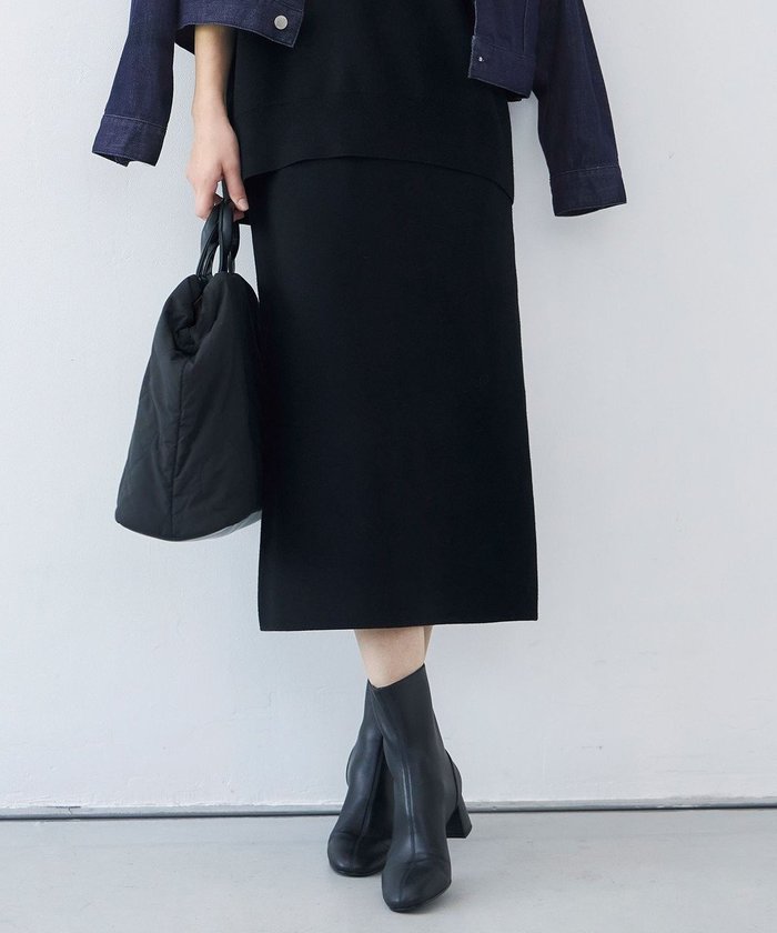 【自由区/JIYU-KU】の【カタログ掲載・セットアップ対応・洗える】スムージーニット スカート インテリア・キッズ・メンズ・レディースファッション・服の通販 founy(ファニー) https://founy.com/ ファッション Fashion レディースファッション Fashion for Women セットアップ Matching Sets スカート・ミニ/ミディ/マキシ Skirts / Mini, Midi & Maxi Skirts おすすめ Recommended / Our Picks シンプル Simple, Minimal スリット Slit, Slit Detail セットアップ Set-Up, Coordinated Outfit フィット Fit, Slim Fit 洗える Machine Washable A/W・秋冬 Autumn/Winter |ID: prp329100004611887 ipo3291000000035727123