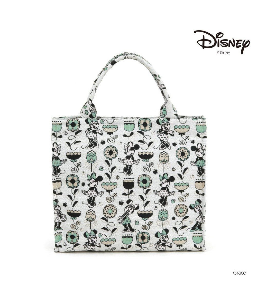 【アンビリオン/UNBILLION】のカシュカシュ cachecache / 【Disney】ジャガードトートバッグ インテリア・キッズ・メンズ・レディースファッション・服の通販 founy(ファニー) 　ファッション　Fashion　レディースファッション　Fashion for Women　バッグ　Bags　ヴィンテージ　Vintage Style　カラフル　Colorful Design　コレクション　Collection, Seasonal Line　スペシャル　Special, Limited Edition　ハンド　Hand, Handmade　ポーチ　Pouch, Small Case　ミックス　Mix, Mixed Style　モチーフ　Motif, Design Theme　再入荷　Restock / Back in Stock　アイボリー|ID: prp329100004612047 ipo3291000000033007480