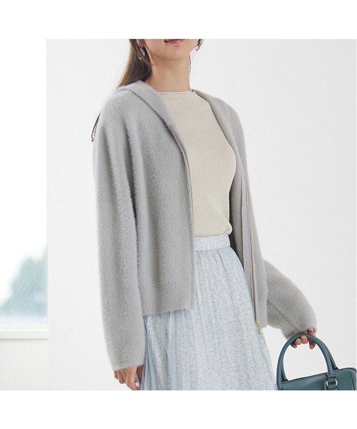 【エニィ スィス/any SiS】の【洗える】シャギーニット パーカー インテリア・キッズ・メンズ・レディースファッション・服の通販 founy(ファニー) https://founy.com/ ファッション Fashion レディースファッション Fashion for Women トップス・カットソー Cut & Sew Tops ニット Knit Tops & Sweaters レディースパーカー・カジュアルフーディー Casual Hoodies & Sweatshirts キラキラ Sparkly, Glittery トレンド Trend, Trending Now パーカー Hoodie, Parka フェザー Feather, Feather Detail ベーシック Basic, Essential エレガント 上品 Elegant 洗える Machine Washable A/W・秋冬 Autumn/Winter |ID: prp329100004612052 ipo3291000000033677862