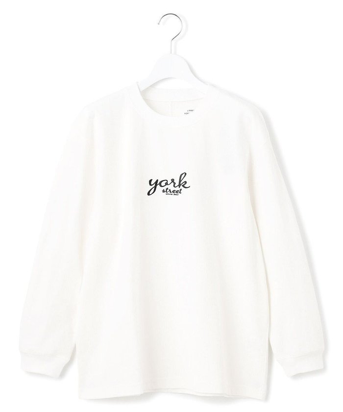 【ジェイプレスヨークストリート/J.PRESS YORK STREET】の【WOMEN】ベーシック ロングスリーブ Tシャツ インテリア・キッズ・メンズ・レディースファッション・服の通販 founy(ファニー) https://founy.com/ ファッション Fashion レディースファッション Fashion for Women トップス・カットソー Cut & Sew Tops シャツ・ブラウス・オフィスカジュアル Elegant Blouses & Button-Ups ロングTシャツ・Tシャツ Longline T-Shirts & Tees カットソー・ベーシックTシャツ Cut-and-Sewn Tops / Stretch Tees & Basics アメリカン American Style カットソー Cut and Sewn Top スリーブ Sleeve, Long Sleeve / Short Sleeve フロント Front, Front Design ベーシック Basic, Essential ロング Long, Long-Length 夏 Summer 春 Spring S/S・春夏 SS, Spring/Summer, Warm Season |ID: prp329100004612118 ipo3291000000033553206