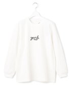 【ジェイプレスヨークストリート/J.PRESS YORK STREET】の【WOMEN】ベーシック ロングスリーブ Tシャツ ホワイト系|ID: prp329100004612118 ipo3291000000033553210
