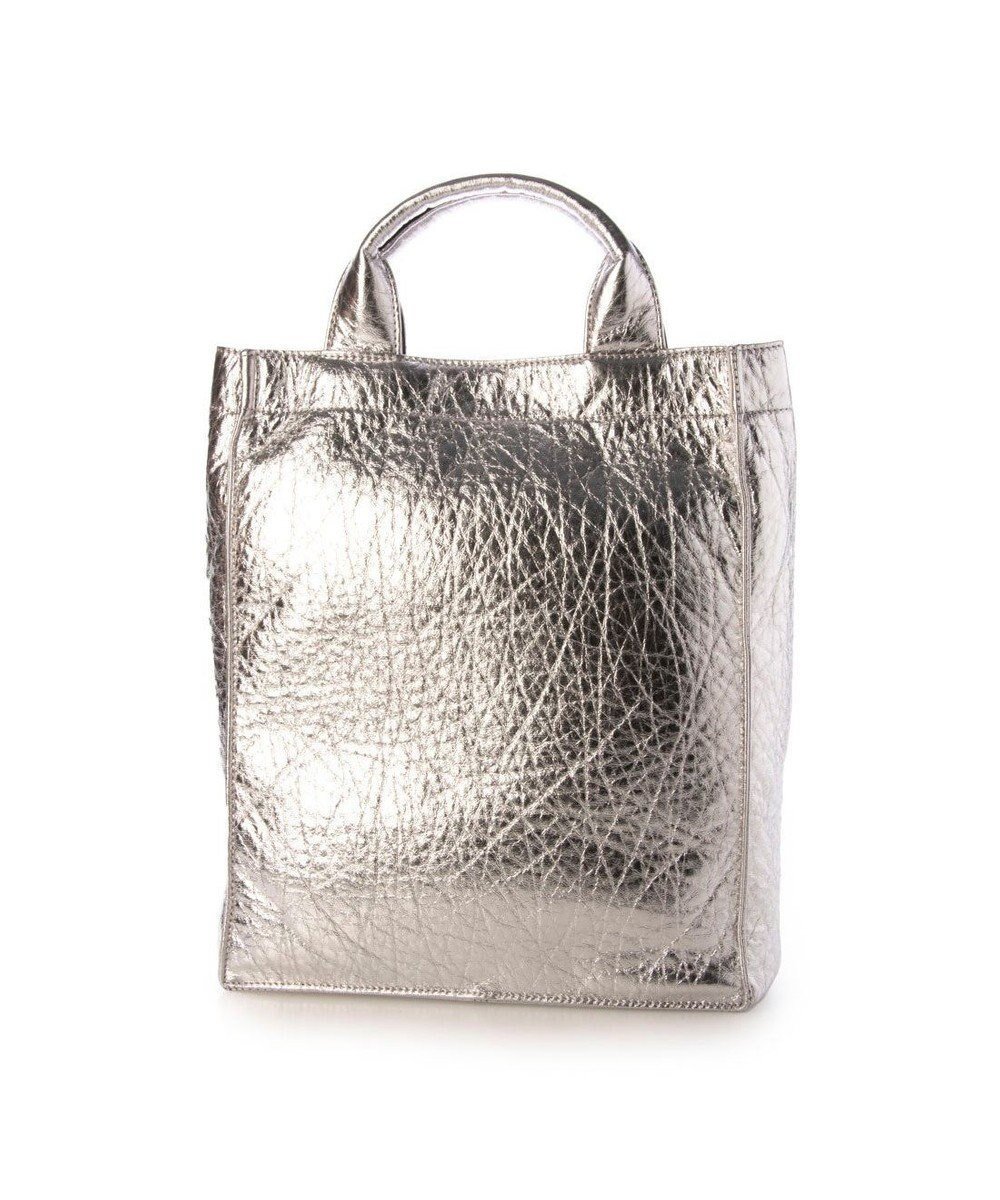 【アンビリオン/UNBILLION】のカシュカシュ cachecache / タテ型ショッパートートバッグ インテリア・キッズ・メンズ・レディースファッション・服の通販 founy(ファニー) ファッション Fashion レディースファッション Fashion for Women バッグ Bags カラフル Colorful Design ハンド Hand, Handmade ポケット Pocket, Pocket Detail ミックス Mix, Mixed Style モチーフ Motif, Design Theme 再入荷 Restock / Back in Stock エレガント 上品 Elegant シルバー|ID: prp329100004612276 ipo3291000000033514882