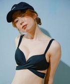 【三愛水着楽園/San-ai Resort】の【WEB限定商品】ワコール共同開発 ノンワイヤーなのにぷっくり美胸を作る【ダブルアップ】 クロスビキニ M1/M2/L1 【San-ai Resort(サンアイリゾート)】 人気、トレンドファッション・服の通販 founy(ファニー) ファッション Fashion レディースファッション Fashion for Women 水着 Swimwear レディース水着・ビーチウェア Swimwear & Beachwear アンダー Underwear Essentials ダブル Double, Double-Breasted ビキニ Bikini, Two-Piece Swimsuit ポケット Pocket, Pocket Detail ラップ Wrap, Wrap Design ワイヤー Wire, Wired Bra 夏 Summer 定番 Standard, Basic Item S/S・春夏 SS, Spring/Summer, Warm Season 水着 Swimsuit, Swimwear 無地 Plain, Solid Color A/W・秋冬 Autumn/Winter thumbnail ブラック|ID: prp329100004612296 ipo3291000000033238478