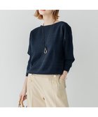 【23区/NIJYUSANKU】の【洗える】ラスターコットンポリエステル ニット 人気、トレンドファッション・服の通販 founy(ファニー) ファッション Fashion レディースファッション Fashion for Women トップス・カットソー Cut & Sew Tops ニット Knit Tops & Sweaters オレンジ Orange 春 Spring 洗える Machine Washable 軽量 Lightweight, Ultra Light シャドー Shadow, Subtle Pattern ストレッチ Stretch, Stretchy Fabric セーター Sweater, Knitwear バランス Balance, Style Balance ベーシック Basic, Essential ボーダー Border, Stripe S/S・春夏 SS, Spring/Summer, Warm Season 夏 Summer 2023春夏・S/S Spring/Summer 2023 SS23 2023年 2023 thumbnail ネイビー系|ID: prp329100004612298 ipo3291000000033010958