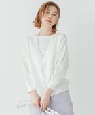 【23区/NIJYUSANKU】の【洗える】ラスターコットンポリエステル ニット 人気、トレンドファッション・服の通販 founy(ファニー) ファッション Fashion レディースファッション Fashion for Women トップス・カットソー Cut & Sew Tops ニット Knit Tops & Sweaters オレンジ Orange 春 Spring 洗える Machine Washable 軽量 Lightweight, Ultra Light シャドー Shadow, Subtle Pattern ストレッチ Stretch, Stretchy Fabric セーター Sweater, Knitwear バランス Balance, Style Balance ベーシック Basic, Essential ボーダー Border, Stripe S/S・春夏 SS, Spring/Summer, Warm Season 夏 Summer 2023春夏・S/S Spring/Summer 2023 SS23 2023年 2023 thumbnail アイボリー系|ID: prp329100004612298 ipo3291000000033010959