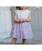 【組曲 / KIDS/KUMIKYOKU】の【80~100㎝】ベビーフラワー ドレス ラベンダー系|ID: prp329100004613387 ipo3291000000034209929