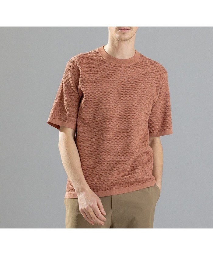 【ジョゼフ オム/JOSEPH HOMME / MEN】のドライコットンリンクス 半袖ニット インテリア・キッズ・メンズ・レディースファッション・服の通販 founy(ファニー) https://founy.com/ ファッション Fashion メンズファッション Fashion for Men トップス・カットソー Cut & Sew Tops ニット・セーター / 定番トップス Knit Tops & Sweaters シンプル Simple, Minimal ジャケット Jacket, Outerwear セーター Sweater, Knitwear ビジネス 仕事 通勤 Business / Work / Commuting フィット Fit, Slim Fit レギュラー Regular, Standard Fit エレガント 上品 Elegant 半袖 Short Sleeve, Half Sleeve 夏 Summer 春 Spring S/S・春夏 SS, Spring/Summer, Warm Season |ID: prp329100004613395 ipo3291000000034536080