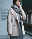 【23区/NIJYUSANKU】の【滝沢眞規子さん着用】MANTECOPureリバー Pコート ベージュ系|ID: prp329100004613415 ipo3291000000033022766