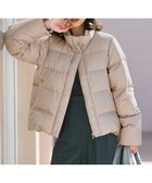 【23区/NIJYUSANKU】の【VERYベストダウン大賞 ベストバイ賞受賞/洗える/撥水加工】シレータフタ コンパクト ダウンコート ベージュ系|ID: prp329100004613421 ipo3291000000033022924