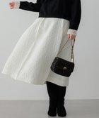 【23区/NIJYUSANKU】の【洗える】エクラジャカード コクーン スカート アイボリー系|ID: prp329100004613422 ipo3291000000033711366