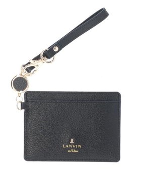 【ランバン オン ブルー/LANVIN en Bleu】 リム リール付きパスケース人気、トレンドファッション・服の通販 founy(ファニー) ファッション Fashion レディースファッション Fashion for Women ミニ財布・二つ折り財布 Wallets & Card Cases シンプル Simple, Minimal エレガント 上品 Elegant 財布 Wallet, Purse |ID:prp329100004613428