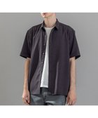 【ジョゼフ オム/JOSEPH HOMME / MEN】の新柄【吸湿速乾性/接触冷感/UVカット/洗える】テクノボイルストレッチ レギュラーカラー半袖シャツ グレー系|ID: prp329100004613469 ipo3291000000033451176