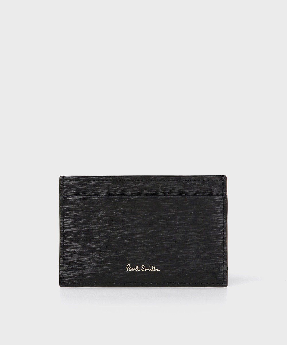 【ポールスミス/Paul Smith / MEN】のカラードエッジ AW24 パスケース インテリア・キッズ・メンズ・レディースファッション・服の通販 founy(ファニー) 　ファッション　Fashion　メンズファッション　Fashion for Men　メンズ　Men's, Menswear　A/W・秋冬　Autumn/Winter　財布　Wallet, Purse　ブラック|ID: prp329100004613470 ipo3291000000033024272