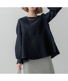 【23区/NIJYUSANKU】の【洗える】エクラジャカード ペプラム ブラウス 人気、トレンドファッション・服の通販 founy(ファニー) ファッション Fashion レディースファッション Fashion for Women トップス・カットソー Cut & Sew Tops シャツ・ブラウス・オフィスカジュアル Elegant Blouses & Button-Ups エレガント 上品 Elegant 春 Spring 洗える Machine Washable コクーン Cocoon, Cocoon Silhouette 軽量 Lightweight, Ultra Light バランス Balance, Style Balance フォルム Silhouette, Form ブライト Bright, Shiny ペプラム Peplum, Flared Hem S/S・春夏 SS, Spring/Summer, Warm Season 夏 Summer thumbnail ネイビー系|ID: prp329100004613492 ipo3291000000033024681