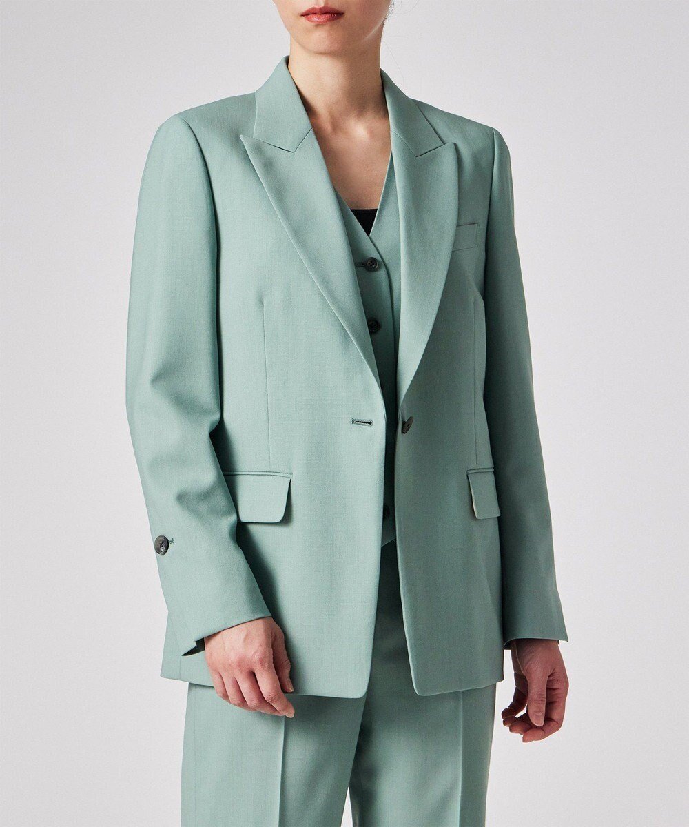 【ポール スミス/Paul Smith】のシトラスカラー ジャケット インテリア・キッズ・メンズ・レディースファッション・服の通販 founy(ファニー) 　ファッション　Fashion　レディースファッション　Fashion for Women　アウター　Coat / Outerwear Collection　レディースジャケット・軽アウター　Jackets　テーラードジャケット / 通勤・きれいめスタイル　Tailored Jackets & Blazers　インナー　Innerwear　カッティング　Cutting Detail　カットソー　Cut and Sewn Top　ジャケット　Jacket, Outerwear　ワーク　Workwear, Utility Style　夏　Summer　春　Spring　S/S・春夏　SS, Spring/Summer, Warm Season　A/W・秋冬　Autumn/Winter　ライトグリーン|ID: prp329100004613497 ipo3291000000033024761