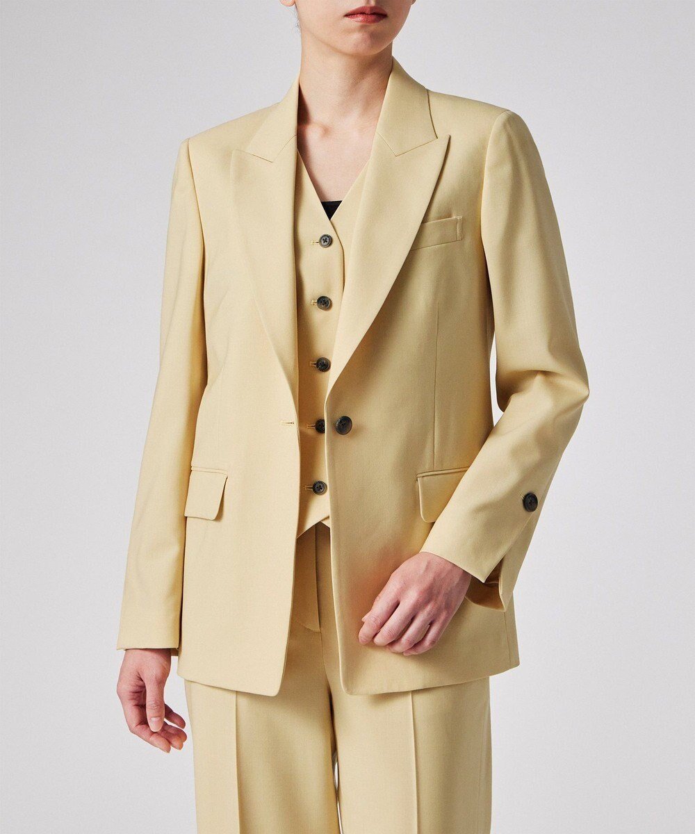 【ポール スミス/Paul Smith】のシトラスカラー ジャケット インテリア・キッズ・メンズ・レディースファッション・服の通販 founy(ファニー) 　ファッション　Fashion　レディースファッション　Fashion for Women　アウター　Coat / Outerwear Collection　レディースジャケット・軽アウター　Jackets　テーラードジャケット / 通勤・きれいめスタイル　Tailored Jackets & Blazers　インナー　Innerwear　カッティング　Cutting Detail　カットソー　Cut and Sewn Top　ジャケット　Jacket, Outerwear　ワーク　Workwear, Utility Style　夏　Summer　春　Spring　S/S・春夏　SS, Spring/Summer, Warm Season　A/W・秋冬　Autumn/Winter　ライトイエロー|ID: prp329100004613497 ipo3291000000033024762