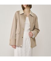 【グレース コンチネンタル/GRACE CONTINENTAL】のカバーオールジャケット 人気、トレンドファッション・服の通販 founy(ファニー) ファッション Fashion レディースファッション Fashion for Women アウター Coat / Outerwear Collection レディースジャケット・軽アウター Jackets デニムジャケット / カジュアルアウター Denim Jackets インディゴ Indigo Denim ヴィンテージ Vintage Style 春 Spring クラッシュ Distressed, Crashed Style ジャケット Jacket, Outerwear スリーブ Sleeve, Long Sleeve / Short Sleeve ツイル Twist, Twisted Detail デニム Denim, Jeans Material ボトム Bottoms, Lower Wear レーシー Lacy, Lace-Like S/S・春夏 SS, Spring/Summer, Warm Season 夏 Summer |ID:prp329100004613508