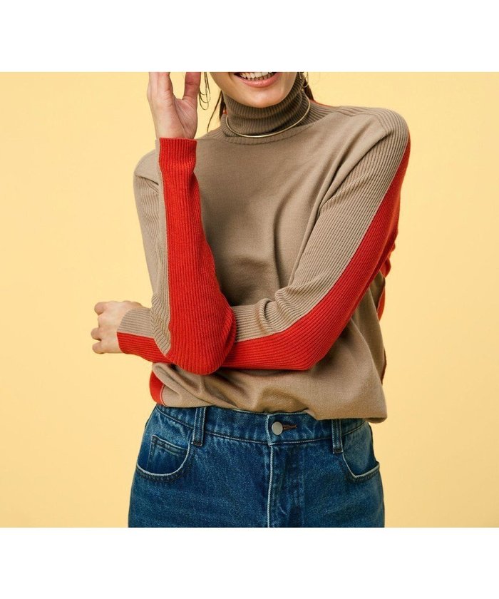 【ベイジ,/BEIGE,】の【洗える】LA MONNAIE / タートルネックニット インテリア・キッズ・メンズ・レディースファッション・服の通販 founy(ファニー) https://founy.com/ ファッション Fashion レディースファッション Fashion for Women トップス・カットソー Cut & Sew Tops ニット Knit Tops & Sweaters タートルネック・ハイネックトップス Turtlenecks & High-Neck Tops インナー Innerwear ウォッシャブル Machine Washable エレガント 上品 Elegant 洗える Machine Washable カーディガン Cardigan, Knitwear ショート Short, Short Length ショール Shawl, Wrap ジャケット Jacket, Outerwear スリット Slit, Slit Detail セーター Sweater, Knitwear タートルネック Turtleneck, High Neck ブロッキング Color Blocking, Panel Design A/W・秋冬 Autumn/Winter ビジネス 仕事 通勤 Business / Work / Commuting |ID: prp329100004613522 ipo3291000000033684724