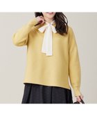 【エニィ スィス/any SiS】の【洗える】ウキウキ ニット イエロー|ID: prp329100004613532 ipo3291000000034296376