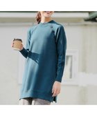 【ティアクラッセ/Tiaclasse】の【選べる2type】ボタンニットチュニック モックネック:ターコイズ|ID: prp329100004613613 ipo3291000000033027790