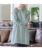 【ティアクラッセ/Tiaclasse】の【安田美沙子さん着用・選べる2type・新色追加】ボタンニットチュニック タートル:ミント|ID: prp329100004613613 ipo3291000000035571793