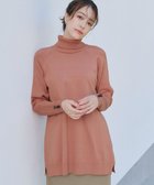 【ティアクラッセ/Tiaclasse】の【安田美沙子さん着用・選べる2type・新色追加】ボタンニットチュニック タートル:ピンク|ID: prp329100004613613 ipo3291000000035571794