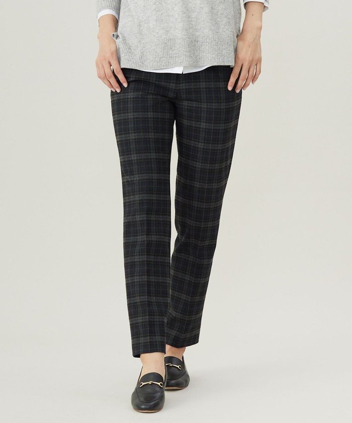 【ジェイ プレス/J.PRESS】の【洗える】チェルビックチェック テーパード パンツ インテリア・キッズ・メンズ・レディースファッション・服の通販 founy(ファニー) https://founy.com/ ファッション Fashion レディースファッション Fashion for Women パンツ Pants & Trousers 洗える Machine Washable シンプル Simple, Minimal ストレッチ Stretch, Stretchy Fabric センター Center, Center Line チェック Check, Plaid, Tartan テーパード Tapered, Tapered Pants 定番 Standard, Basic Item ピーチ Peach, Soft Touch 無地 Plain, Solid Color A/W・秋冬 Autumn/Winter |ID: prp329100004613706 ipo3291000000034745566