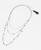 【自由区/JIYU-KU】の【カタログ掲載】ストーンミックスフリンジ2WAY ネックレス 人気、トレンドファッション・服の通販 founy(ファニー) ファッション Fashion レディースファッション Fashion for Women ジュエリー Jewelry ネックレス Necklaces & Pendants アクセサリー Fashion Accessories シンプル Simple, Minimal チェーン Chain, Chain Strap ネックレス Necklace, Pendant Necklace プレーン Plain, Simple thumbnail シルバー系|ID: prp329100004613717 ipo3291000000034941124