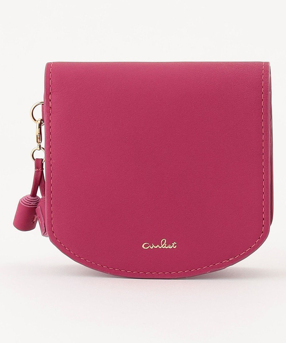【エアリスト/airlist】の【カラフル・本革】コンパクト二つ折り財布 タッセル Tassel インテリア・キッズ・メンズ・レディースファッション・服の通販 founy(ファニー) 　ファッション　Fashion　レディースファッション　Fashion for Women　ミニ財布・二つ折り財布　Wallets & Card Cases　おすすめ　Recommended / Our Picks　カラフル　Colorful Design　コンパクト　Compact, Small Size　シェイプ　Shape, Slim Fit　タッセル　Tassel, Fringe　フェミニン　Feminine, Girly　ポケット　Pocket, Pocket Detail　ラウンド　Round, Round Neck　財布　Wallet, Purse　ラズベリー|ID: prp329100004613718 ipo3291000000033029968