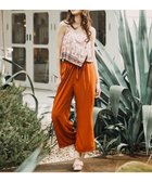 【三愛水着楽園/San-ai Resort】の【UPF50+】 ロングパンツ M【Coral veil(コーラルヴェール)】 オレンジ|ID: prp329100004613719 ipo3291000000034252430