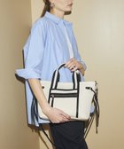 【トプカピ/TOPKAPI】の【TREASURE TOPKAPI】ネオプレン フロントポケット 2way ショルダー付き ミニトートバッグ クリーム|ID: prp329100004613744 ipo3291000000033030446