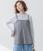 【23区/NIJYUSANKU】の【洗える】スラブツイードストレッチ キャミソール ブラウス グレー系|ID: prp329100004613787 ipo3291000000033263445