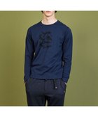 【ジョセフ アブード マウンテン/JOSEPH ABBOUD MOUNTAIN】の【テーム・ヤルビー コラボ・サスティナブル】ビオグレース天竺 Tシャツ 人気、トレンドファッション・服の通販 founy(ファニー) ファッション Fashion レディースファッション Fashion for Women トップス・カットソー Cut & Sew Tops シャツ・ブラウス・オフィスカジュアル Elegant Blouses & Button-Ups ロングTシャツ・Tシャツ Longline T-Shirts & Tees カットソー・ベーシックTシャツ Cut-and-Sewn Tops / Stretch Tees & Basics カットソー Cut and Sewn Top コラボ Collaboration, Collab プリント Print, Printed Pattern モチーフ Motif, Design Theme A/W・秋冬 Autumn/Winter S/S・春夏 SS, Spring/Summer, Warm Season 夏 Summer thumbnail ネイビー系|ID: prp329100004613789 ipo3291000000033111434