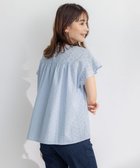 【組曲/KUMIKYOKU】のエンブロイダリーレースフレンチスリーブ ブラウス 【WEB限定】サックスブルー系9|ID: prp329100004613817 ipo3291000000033031719