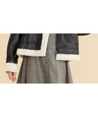 【フェルゥ/Feroux】の【古畑星夏さん着用】ボアフライト ジャケット 人気、トレンドファッション・服の通販 founy(ファニー) ファッションモデル・俳優・女優 Models 女性 Women 古畑星夏 Furuhata Seika ファッション Fashion レディースファッション Fashion for Women アウター Coat / Outerwear Collection レディースジャケット・軽アウター Jackets ライダースジャケット / レザースタイル Riders Jackets & Biker Style クール Cool, Chic ショート Short, Short Length ジャケット Jacket, Outerwear バランス Balance, Style Balance フェイクレザー Faux Leather, PU Leather フェミニン Feminine, Girly ライダースジャケット Riders, Biker Jacket エレガント 上品 Elegant 夏 Summer A/W・秋冬 Autumn/Winter thumbnail ブラック系|ID: prp329100004613820 ipo3291000000033031729