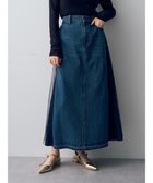 【イェッカ ヴェッカ/YECCA VECCA】の異素材MIXデニムスカート① Indigo|ID: prp329100004613865 ipo3291000000033681834