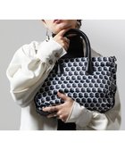 【イザック/Y'SACCS】のキュービックモノグラム 2WAYトート Sサイズ ブラック|ID: prp329100004613874 ipo3291000000033032529