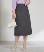 【エニィ スィス/any SiS】の【保温効果/ストレッチ】シリーズ累計13万枚突破!ビューティサーモ スカート グレーグレンチェック|ID: prp329100004613894 ipo3291000000035722270