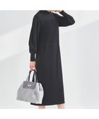 【エニィ スィス/any SiS】の【洗える】バスケット編み切替えニット ワンピース ブラック|ID: prp329100004613934 ipo3291000000034338003