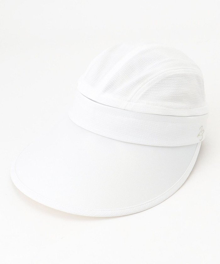 【23区 ゴルフ/NIJYUSANKU GOLF】の【WOMEN】【吸水速乾/UVケア】2WAY UVセルバイザー インテリア・キッズ・メンズ・レディースファッション・服の通販 founy(ファニー) https://founy.com/ ファッション Fashion レディースファッション Fashion for Women キャップ&ハット Hats & Caps ギンガム Gingham, Gingham Fabric サッカー Seersucker, Summer Fabric チェック Check, Plaid, Tartan ワンポイント One Point, Statement Accent 吸水 Absorbent, Quick-Dry 夏 Summer 帽子 Hat, Headwear 春 Spring S/S・春夏 SS, Spring/Summer, Warm Season 無地 Plain, Solid Color |ID: prp329100004613942 ipo3291000000034269729