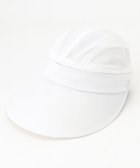 【23区 ゴルフ/NIJYUSANKU GOLF】の【WOMEN】【吸水速乾/UVケア】2WAY UVセルバイザー ホワイト系|ID: prp329100004613942 ipo3291000000034269730