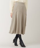 【エニィ スィス/any SiS】の【大人百花・美人百花掲載】ガンクラブフリンジ スカート ベージュ系|ID: prp329100004613965 ipo3291000000033034021