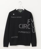 【ピーダブリュサーキュラス/PW CIRCULUS / MEN】の【MEN】【洗える/イージーケア】ロゴ カラーニット ブラック|ID: prp329100004614137 ipo3291000000034295240