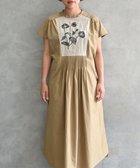 【ムーク/muuc】の〈遠州織物〉ウエスト紐付き フレンチスリーブ ポピーの花刺繍 ワンピース 人気、トレンドファッション・服の通販 founy(ファニー) ファッション Fashion レディースファッション Fashion for Women ワンピース Dresses ヴィンテージ Vintage Style 春 Spring キャンバス Canvas, Canvas Fabric クラシック Classic, Timeless Style スリーブ Sleeve, Long Sleeve / Short Sleeve ドレス Dress, One-Piece 定番 Standard, Basic Item 手編み Hand-Knitted, Handmade Knit パターン Pattern, Design Print フレンチ French, French Style ポケット Pocket, Pocket Detail S/S・春夏 SS, Spring/Summer, Warm Season 再入荷 Restock / Back in Stock 夏 Summer thumbnail ベージュ|ID: prp329100004614140 ipo3291000000033036061