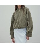 【ベイジ,/BEIGE,】の【洗える】LOTUS / ライトショートブルゾン Khaki|ID: prp329100004614142 ipo3291000000033036092
