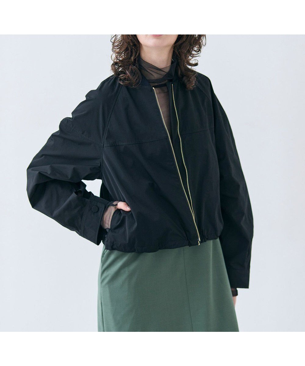 【ベイジ,/BEIGE,】の【洗える】LOTUS / ライトショートブルゾン インテリア・キッズ・メンズ・レディースファッション・服の通販 founy(ファニー) 　ファッション　Fashion　レディースファッション　Fashion for Women　アウター　Coat / Outerwear Collection　レディースジャケット・軽アウター　Jackets　ブルゾンジャケット・スポーティアウター　Blouson Jackets　春　Spring　洗える　Machine Washable　秋　Autumn　ショート　Short, Short Length　シンプル　Simple, Minimal　ジャケット　Jacket, Outerwear　フォルム　Silhouette, Form　ブルゾン　Blouson, Bomber Jacket　ロング　Long, Long-Length　ワイド　Wide, Wide Fit　S/S・春夏　SS, Spring/Summer, Warm Season　夏　Summer　エレガント 上品　Elegant　Black|ID: prp329100004614142 ipo3291000000033036093