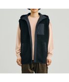 【ジェイプレスヨークストリート/J.PRESS YORK STREET】の【UNISEX】リバーシブル ボアベスト ブラック系|ID: prp329100004614163 ipo3291000000033578015